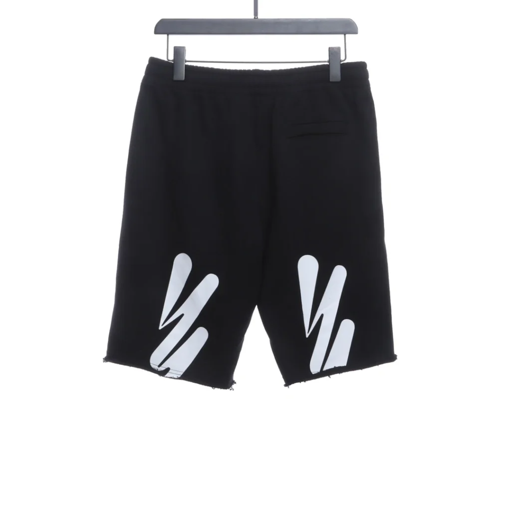 ECG print short pants