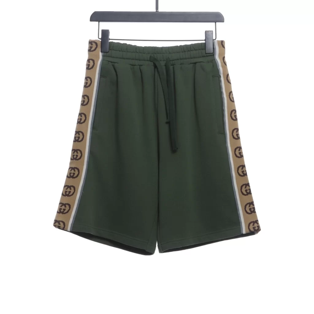 Reflective webbing short pants