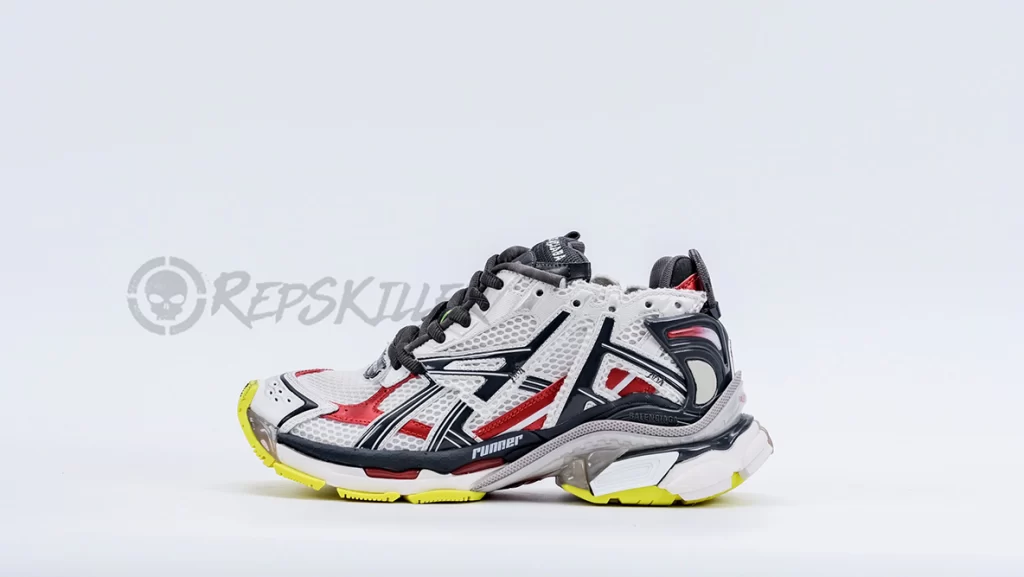 Balenciaga Runner White Black Red Replica