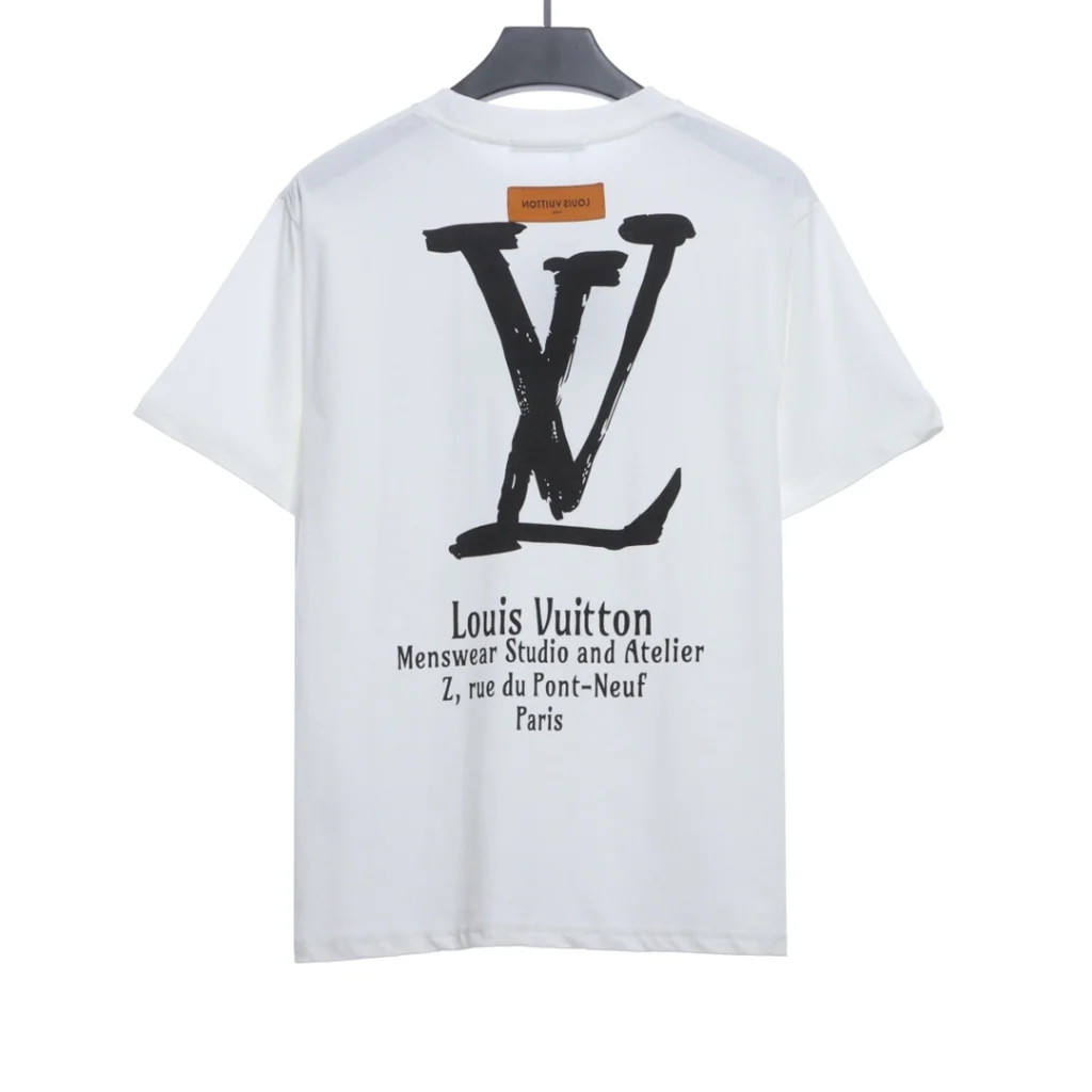 Large Logo letter print T-shirts