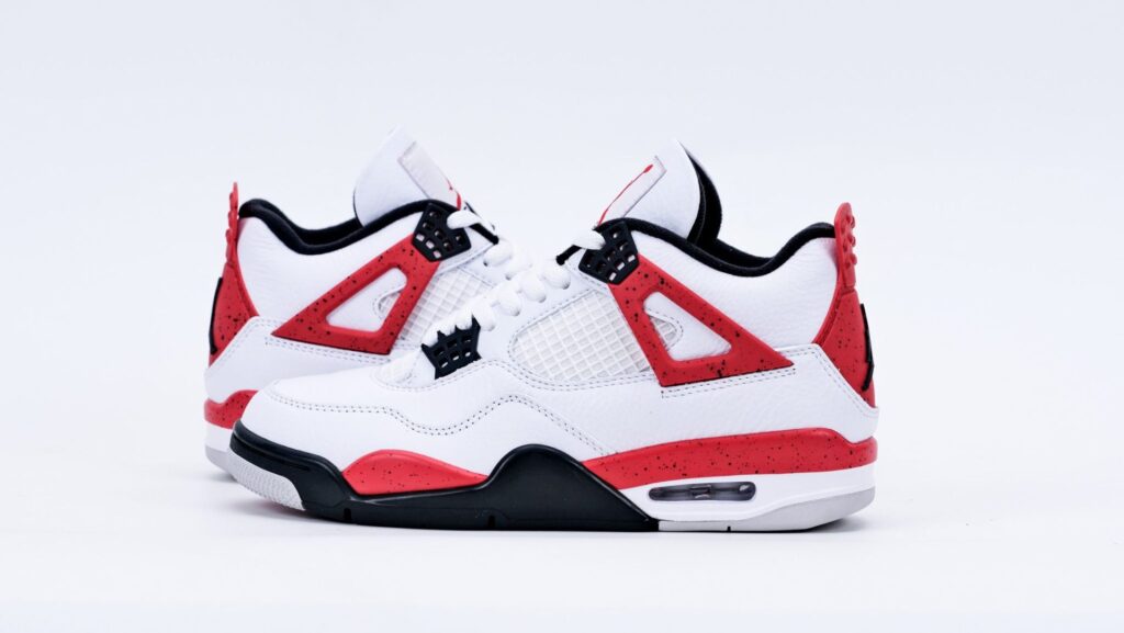  Air Jordan 4 Retro 'Red Cement' Reps