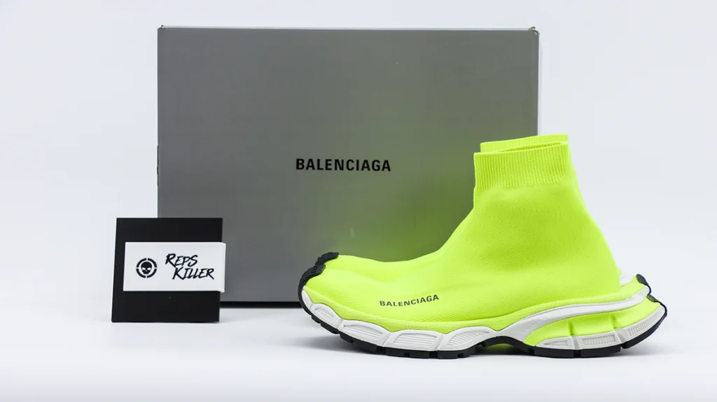 Balenciaga 3XL Sock Runner "Fluorescent Green" Replica