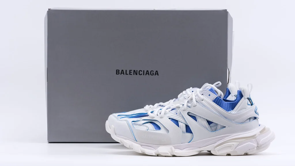 Balenciaga Track 1.0 White Blue Replica