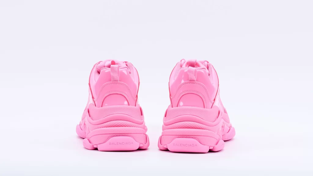 Balenciaga Triple s Pink Patent Replica