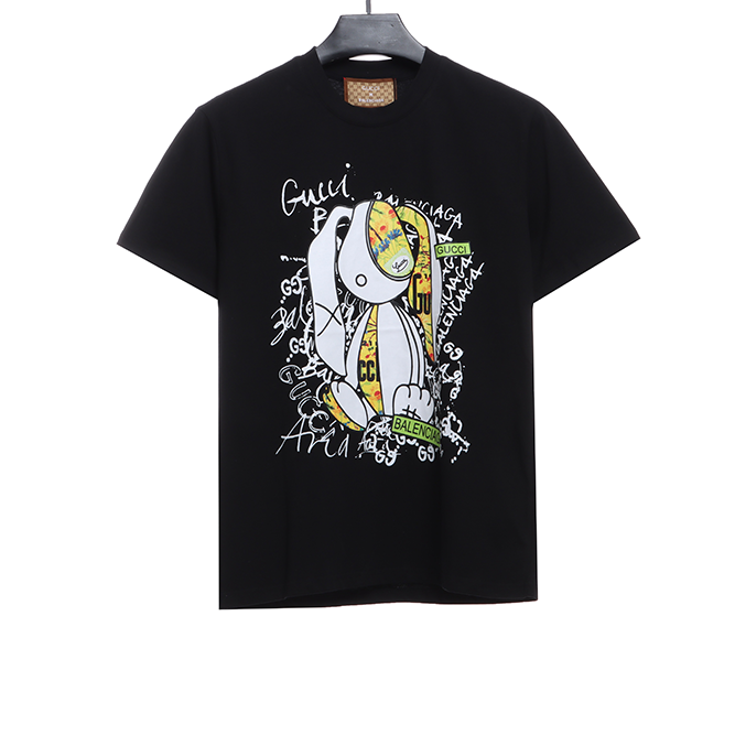 Bunny Graffiti Short Sleeve