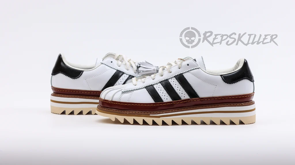 CLOT x Superstar 'White Black' Replica