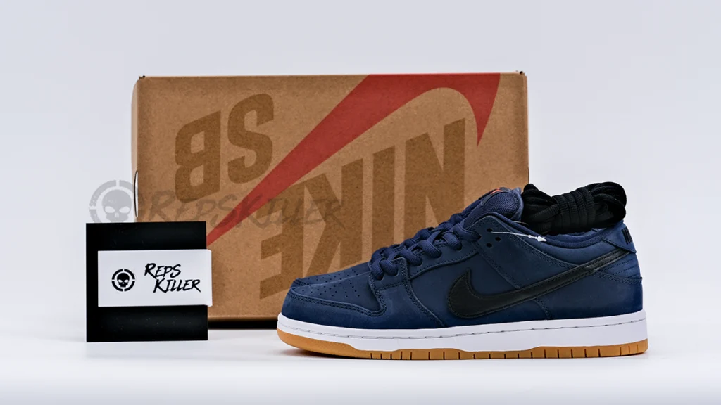 Dunk Low Pro ISO SB 'Navy Gum' Replica