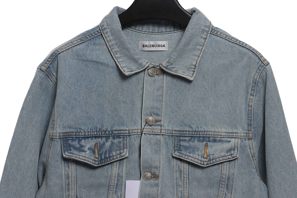 Luminous double B denim jacket Replica