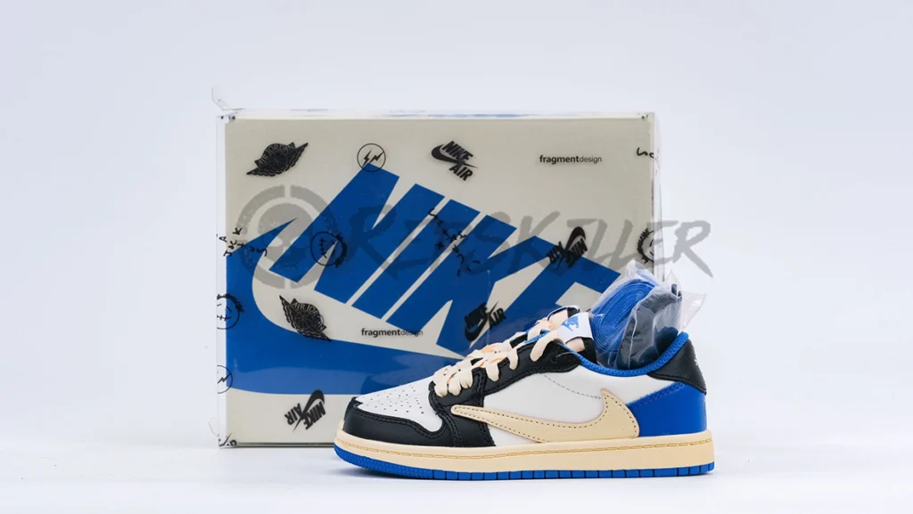 Travis Scott x Air Jordan 1 Low Fragment (child) Replica