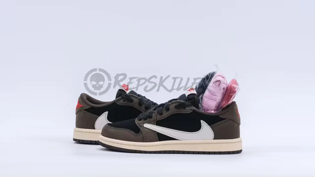 Travis Scott x Air Jordan 1 Low 'Mocha'(child) Replica