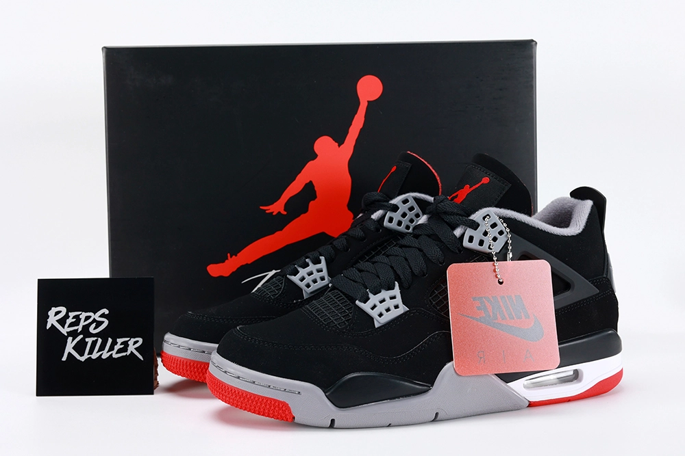 Air Jordan 4 Retro OG Bred replica