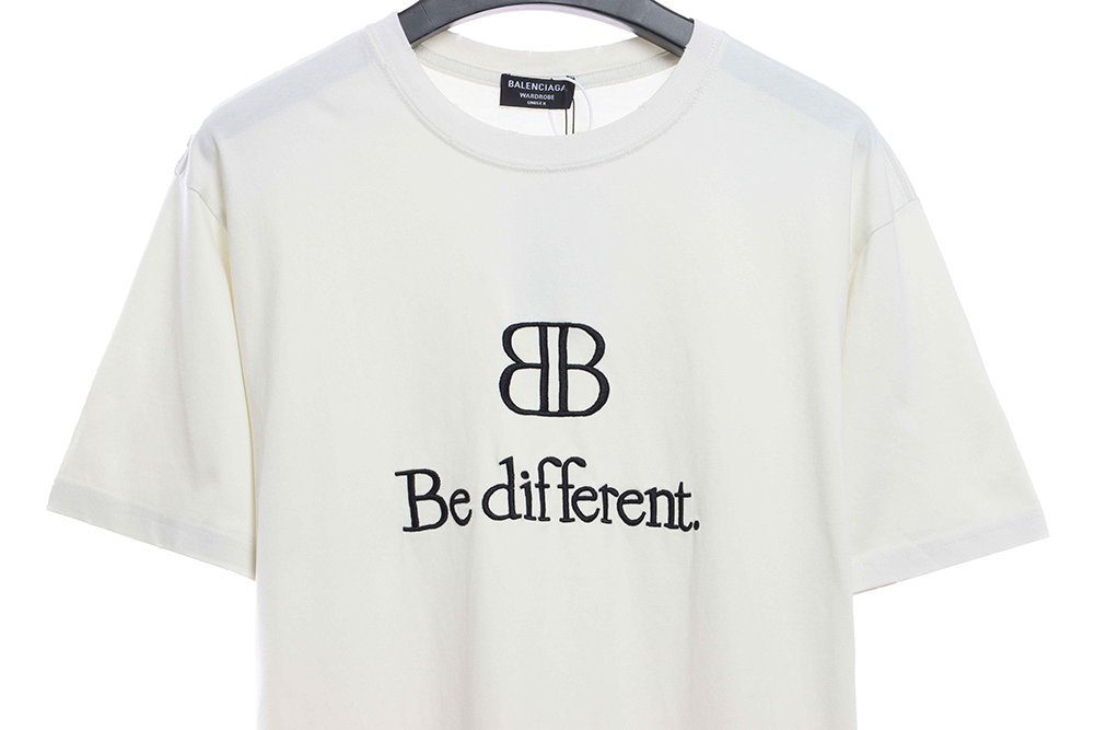 bb emblem vandalized embroidered short sleeve