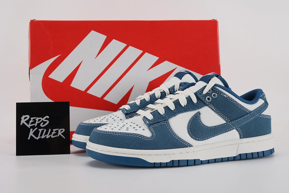 dunk-low-se-'sashiko-Industrial-blue'-replica