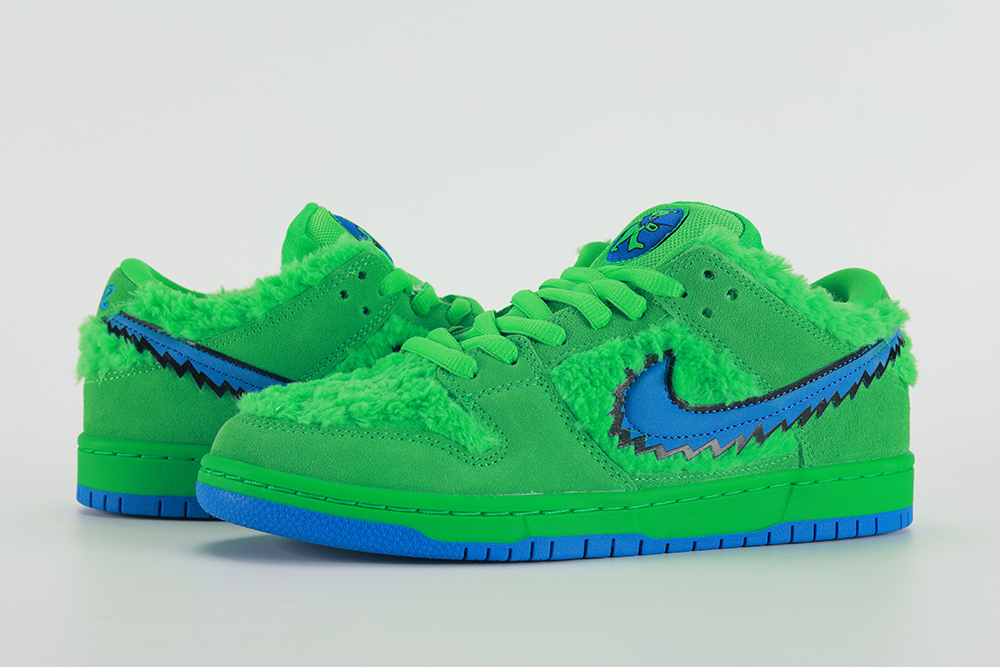 Grateful Dead x Dunk Low SB Green Bear Replica