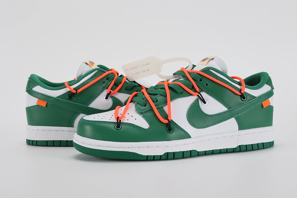 off-white-x-dunk-low-'pine-green'-replica