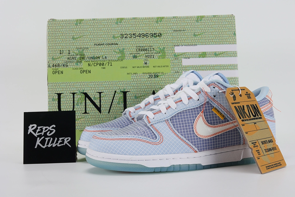 union-la-x-dunk-low-'passport-pack-argon' replica