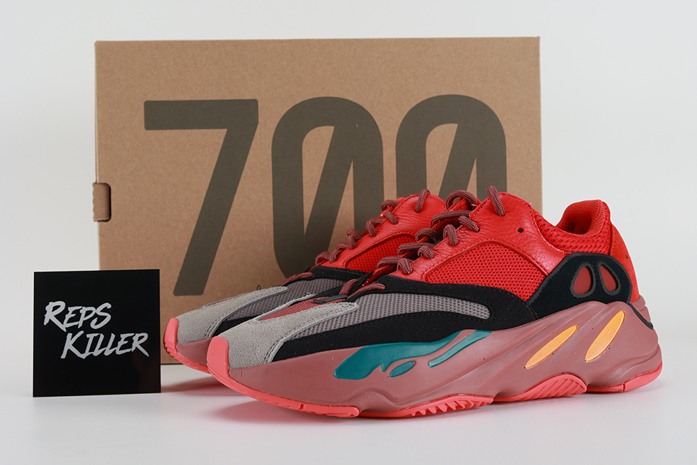 Yeezy Boost 700 Hi-Res Red Replica